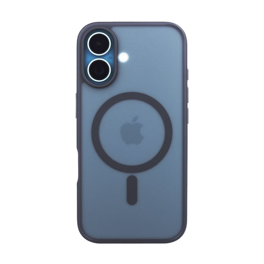 Tekne Matt MagSafe Case for iPhone 16 Plus | Matte Finish | MagSafe Compatible & Scratch-Resistant - Black