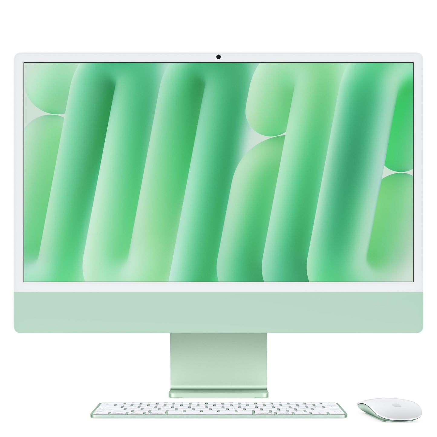 24-inch iMac with Retina 4.5K display: Apple M4 chip with 8-core CPU and 8-core GPU, 256GB SSD - Green