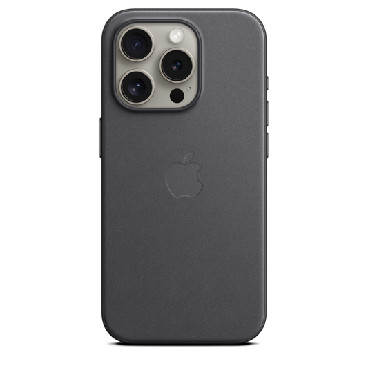 iPhone¬†15¬†Pro FineWoven Case with MagSafe - Black