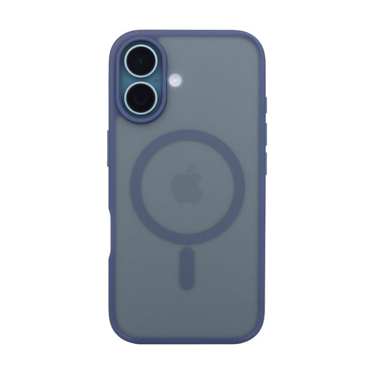 Tekne Matt MagSafe Case for iPhone 16 | Matte Finish | MagSafe Compatible & Scratch-Resistant - Blue